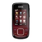 Nokia 3600 slide dark red Handy ohne Branding