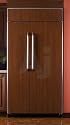 Dacor Epicure Series IF42BDCBOL 42" Built-in Side-by-Side Refrigerator with External Ice/Water Dispenser and Adjustable Door Stop: Overlay-Panel Required