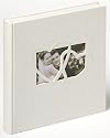 Walther UH-123 Hochzeitsalbum - Sweet Heart mit Ausstanzung zur persönlichen Gestaltung, 60 Seiten, 28 x 30,5 cm weiß