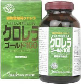 ユウキ製薬 クロレラ・ゴールド100 1550粒