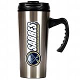 NHL Buffalo Sabres 16-Ounce Stainless Steel Travel Mug