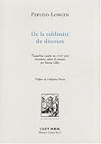 De la sublimité du discours