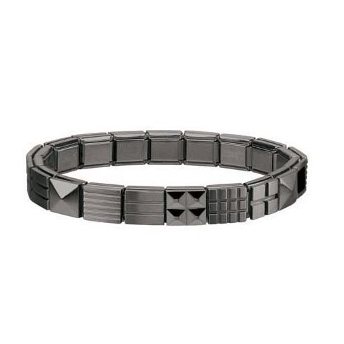 Nomination Damen-Armband Mansoho Aus Schwarz Gefarbtem Stahl Mix 1 023522/003 Preisvergleich