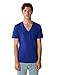 American Apparel Men's Unisex Fine Jersey Short-Sleeve V-Neck