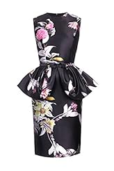 Peplum Spring Summer Polyester  Dress