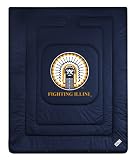 Illinois Fighting Illini ( University Of ) NCAA Locker Room Twin Bed/Bedding Sports Comforter