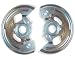 67-68 Camaro Front Disc Brake Backing Plates, Pair
