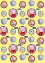 Peppa Pig 2 Sheets of Gift Wrap & 2 Tags Pack
