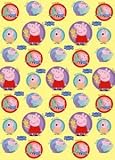 Peppa Pig 2 Sheets of Gift Wrap & 2 Tags Pack