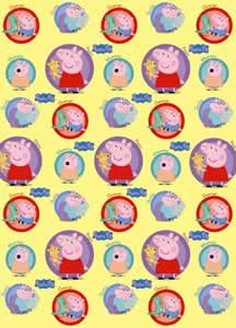 Buy Peppa Pig 2 Sheets of Gift Wrap & 2 Tags Pack online at Discounted New and Used prices. Delivered to your door with Childrens Toyshop.com