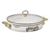 Johnson Brothers Friendly Village 10-Inch Enamel on Steel Server with Lid