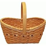 Finely Woven Basket For Gathering Apples Or Picnic With Apple Pictures Around It (Large... by WO