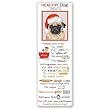 Holiday Pug Recipe Towel