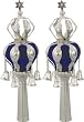BS 2 PC RIMONIM FOR TORAH 29 LIGHT BLUE