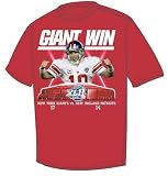 Eli Manning New York Giants Giant Win Super Bowl Champions T-shirt