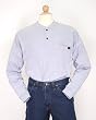 RIGGS WORKWEAR by Wrangler Men's Long Sleeve Henley, Ash Heather, Medium