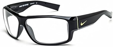 Designer Radiation Leaded Protective Eyewear in Full Rim Plastic Frame - Reverse - Black - 62-12-125