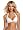 Calvin Klein Women's Solid Retro Bra Swimsuit Top, Ck White, 34B