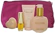 Beautiful by Estee Lauder for Women 4 Piece Set Includes: 0.16 oz Beautiful Parfum Spray + 1.5 oz Perfumed Body Lotion + 1.0 oz Perfumed Soap + 1.7 oz Bath and Shower Gelee + Cosmetic Bag