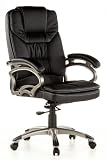 Buerostuhl24 668350 B&uuml;rostuhl / Chefsessel Triton 300 PU, schwarz / titan