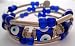 Evil Eye Bracelet - Triple Row