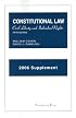 Cohen And Danelski's 2006 Supplement to Constitutional Law Civil Liberty And Individual Rights (University Casebook)