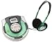 Koss CDP-1740LCP Personal CD Player with Car Pack and 6-Digit Display (Translucent Green)