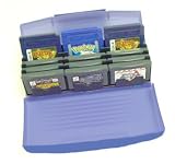 Gamebox (holds 12 games) - Transparent Indigo
