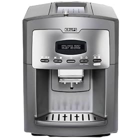 Krups XP9000 Super-Automatic Espresso Machine and Coffee Center, Charcoal