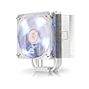 Enermax Cluster CPU Air Cooler with 120mm LED Fan Cooling ETS-T40-W, White