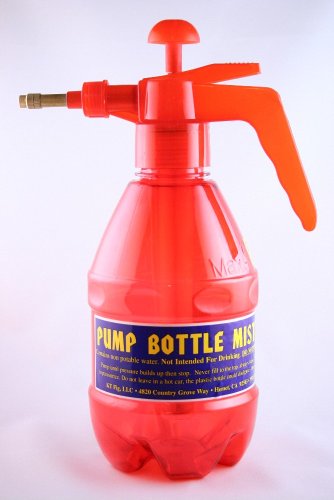 Pump Bottle Misters, Red