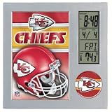 Kansas City Chiefs Desk Clock - NFL Desk Clocks