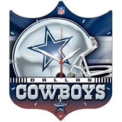 Dallas Cowboys Wall Clock - High Definition - Football Sports Merchandise