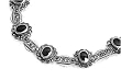 Silver Marcasite Necklace, Size: 16 inches