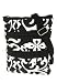 Black Damask Shoulder Bag Purse
