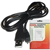 HQRP USB Cable / Cord compatible with Olympus FE-320, FE-330, FE-340, FE-35 ....