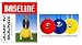 (TOYRIFIC) Baseline Jump 'N' Bounce 20inch (assorted colours)