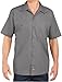 WD 4.25OZ SS WORK SHIRT (GRAPHITE GREY) (M)
