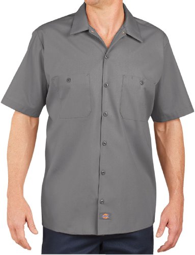 WD 4.25OZ SS WORK SHIRT (GRAPHITE GREY) (M)