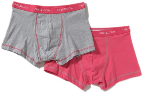 Fruit of the Loom Herren Boxershort 2 er Pack 170427, Gr. 6 (L), Mehrfarbig (BN bright pin Preisvergleich