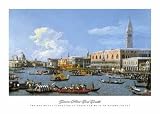 Bucintoro by Antonio Canaletto - Fine Art Print / Poster - 27.50 x 19.75