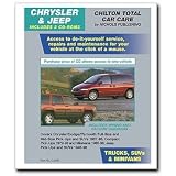 Chilton Total Car Care Software for CHRYSLER & JEEP Trucks, SUVs, & Minivans... by Delmar Learning