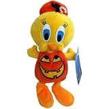 Tweety Halloween Jack-O-Lantern Pumpkin - Warner Bros Bean Bag Plush