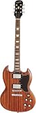 Product details for Epiphone Vintage G-400 Electric Guitar, Worn Brown