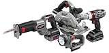 Porter-Cable PCL418C-2 18-Volt Lithium Cordless 4-Piece Combo Kit