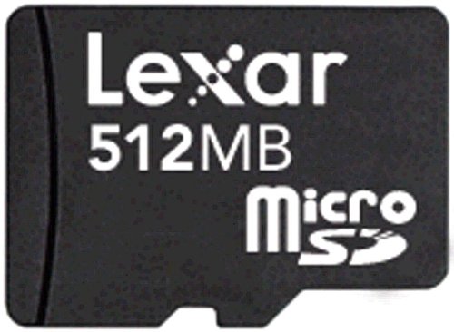 Cover image : Lexar Micro SDカード 512MB SDMI512-231