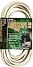 Coleman Cable 02356-01 40-Foot 16/3 Vinyl Landscape Outdoor Extension Cord, White