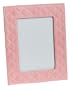 Quilted 4x6 Suede Nursery Frame - Pink