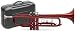Stagg B Flat Trumpet with ABS Hard case - Red