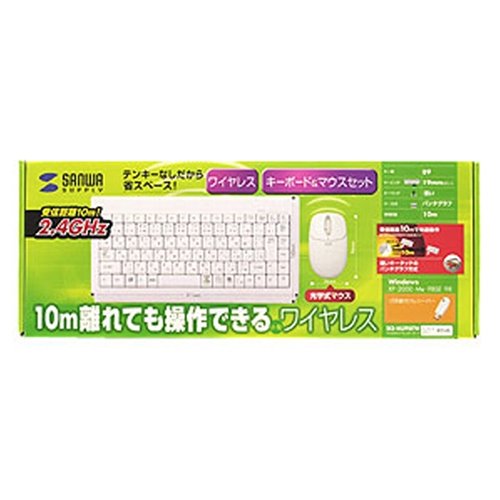 Cover image : サンワサプライ マウス付きワイヤレスキーボード SKB-WL09SETW